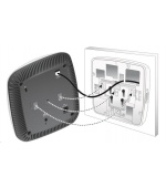 AP-220-MNT-W3 White Low Profile Box Style Secure Large AP Flat Surface Mount Kit