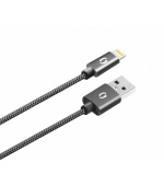 ALIGATOR PREMIUM 2A kabel, Lightning 50cm, černý