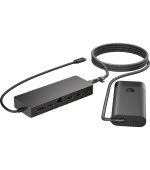 HP Univ. USB-C Hub and Laptop Charger Combo-EURO