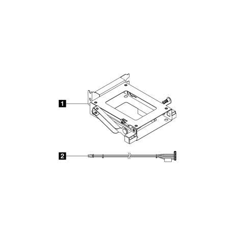 ThinkSystem ST50 V3 3rd 3.5" HDD Cage kit