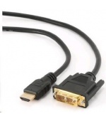 GEMBIRD Kabel HDMI - DVI 4,5m (M/M, DVI-D, Single Link, zlacené kontakty, stíněný)