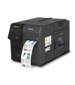 Epson ColorWorks C7500, cutter, disp., USB, Ethernet, black