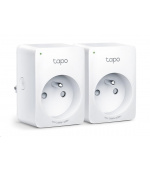 TP-Link Tapo P100(2-pack) chytrá WiFi mini zásuvka (2300W,10A,2,4 GHz,BT)