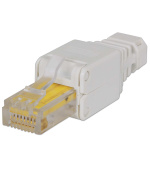 Intellinet konektor RJ45, UTP Cat5e, 1ks samozařezávací, drát i lanko