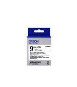 Epson Label Cartridge Strong Adhesive LK-3WBW Black/White 9mm (9m)