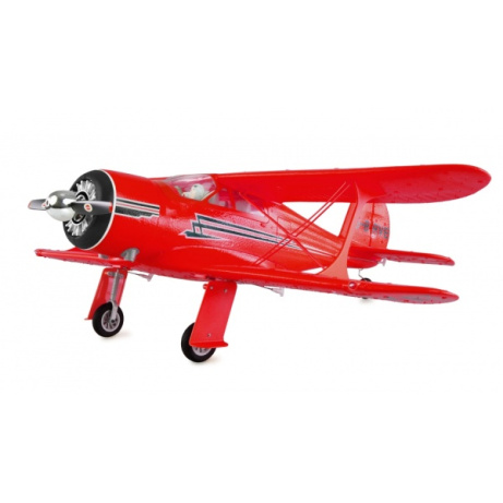 RC dvouplošník  Beech D17S 3D/6G RTF červený