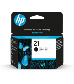 HP 21 Black Ink Cart, 5 ml, C9351AE (190 pages)