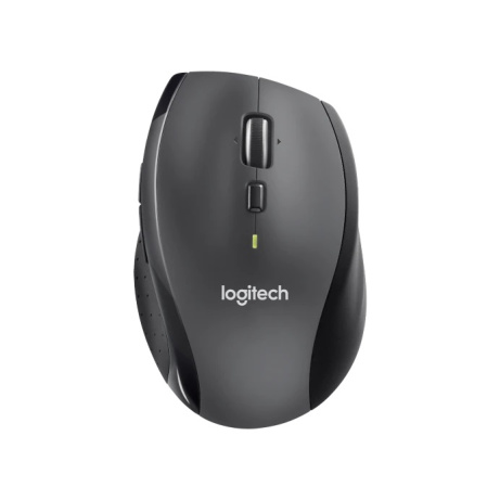 Logitech Marathon M705/Kancelářská/Optická/Pro praváky/1 000 DPI/Bezdrátová USB/Černá