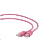 GEMBIRD kabel patchcord CAT6 stíněný FTP 0,25m, růžový