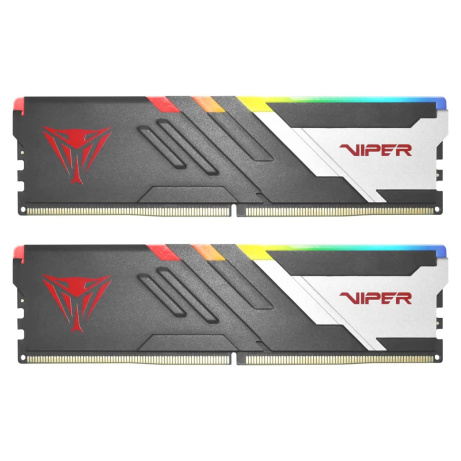 Patriot Viper Venom/DDR5/32GB/5600MHz/CL36/2x16GB/RGB/Black/Silv