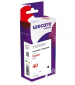 WECARE ARMOR cartridge pro CANON Pixma iP1600/2200, Mp 140/460 (PG-40) černá, 16 ml, 580 str