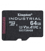 Kingston Industrial/micro SDHC/64GB/UHS-I U3 / Class 10