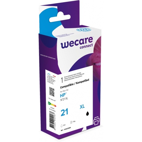 WECARE ARMOR ink kompatibilní s HP DJ 3940, C9351AE, 21ml, černá/black