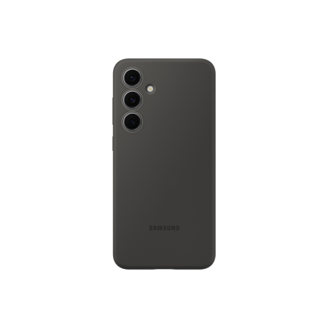 Samsung Silikonový zadní kryt pro Samsung Galaxy S24 FE Black