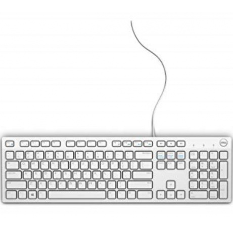 DELL Multimedia Keyboard-KB216 - German (QWERTZ) - White