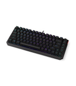 Endorfy herní klávesnice Thock 75% Red/ drátová / USB / red switch / mechanická / US layout / černá RGB