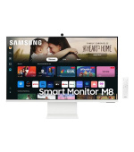 SAMSUNG MT LED LCD 32" Smart Monitor M8 (M80D) Bílá, AI Procesor, UHD, HDR 10+