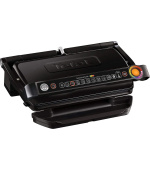 Tefal GC722834 Optigrill+ XL, gril, kontaktní, 2000 W, 9 programů grilování, tác na šťávu, automatický senzor, černý