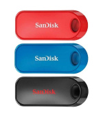 SanDisk Flash Disk 32GB Cruzer Snap, USB 2.0, 3 Pack