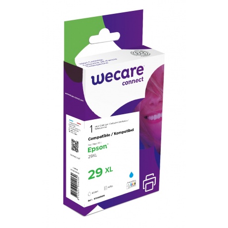 WECARE ARMOR ink kompatibilní s EPSON C13T29924012,modrá/cyan