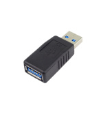 PREMIUMCORD Adaptér USB na USB, černá