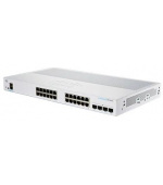 Cisco switch CBS250-24T-4X (24xGbE,4xSFP+,fanless) - REFRESH