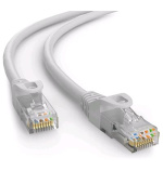 Kabel C-TECH patchcord Cat5e, UTP, šedý, 40m