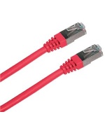 Patch cord FTP cat5e 0,5M červený