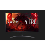 ACER LCD Nitro ED273US3bmiipx 69cm (27") VA LED Curved, WQHD 2560x1440@180Hz DP, 144Hz HDMI, 250cd/m2, 178/178,Black