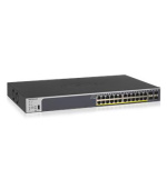 NETGEAR 24xGB PoE+ Smart Pro Switch,4 SFP, GS728TP