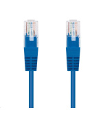 C-TECH kabel patchcord Cat5e, UTP, modrý, 0,5m