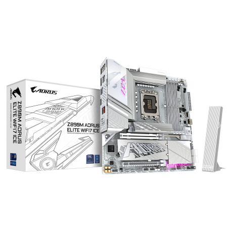 GIGABYTE Z890M AORUS ELITE WIFI7 ICE/LGA 1851/mATX