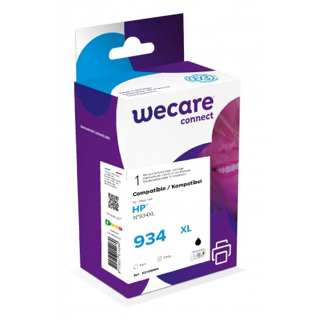 WECARE ARMOR ink kompatibilní s HP C2P23AE, černá/black