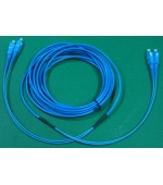 FO patch cord duplex armovaný 50/125 SC-SC 110m, OS2