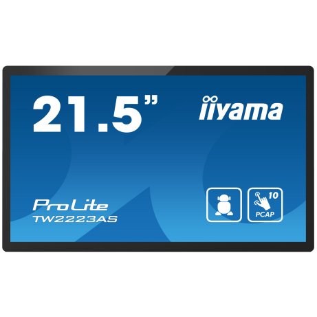 22" iiyama TW2223AS-B2: PCAP,Android 12,FHD