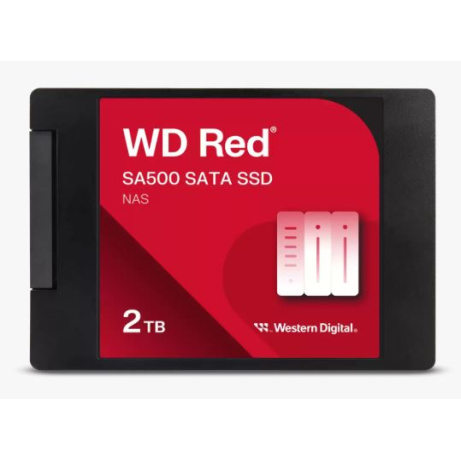 QNAP WD, SSD, Red SA500, SATA III, 2.5-inch, 2TB, WDS200T2R0A