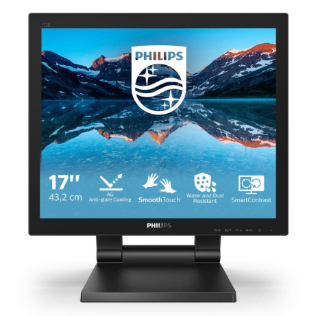 Philips MT 17" 172B9TL - 1280x1024,TN,60Hz,Dotykový,D-Sub,DVI,HDMI,DP,USBhub,Repro