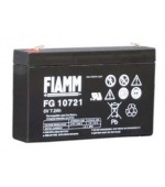 Baterie - Fiamm FG10721 (6V/7,2Ah-Faston 187), životnost 5let