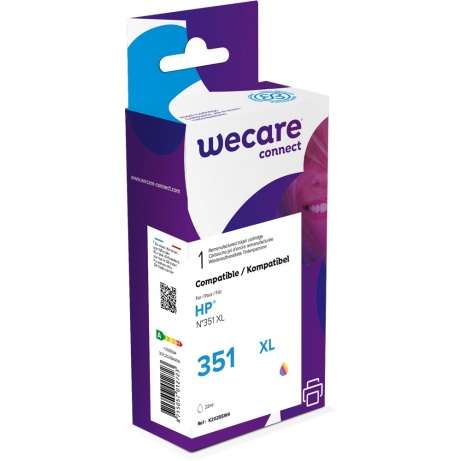 WECARE ARMOR ink kompatibilní s HP CB338E, 3barvy, HC