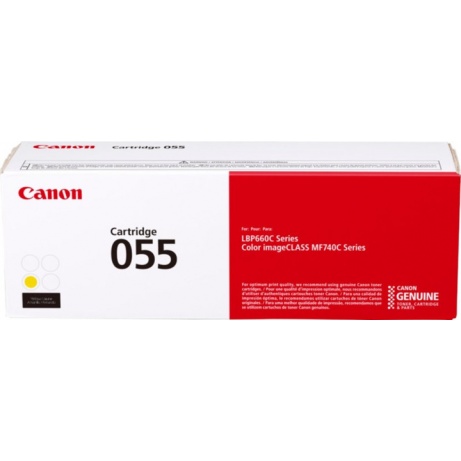 Canon CRG 055 Yellow, 2 100 str.