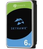 SEAGATE HDD 6TB SKYHAWK (SURVEILLANCE), 3.5", SATAIII, 5400 RPM, Cache 256MB, CMR