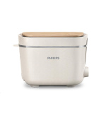 Philips HD2640/10 Eco Conscious Edition topinkovač, 830 W, 2 topinky, regulace opékání, rozmrazování, držák na pečivo