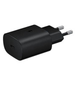 Samsung cestovní nabíječka EP-TA800EBE, PD, Fast charging, USB-C, 25 W, černá, (bulk)