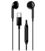 GENIUS sluchátka HS-M365 headset, mikrofon, USB-C, černá