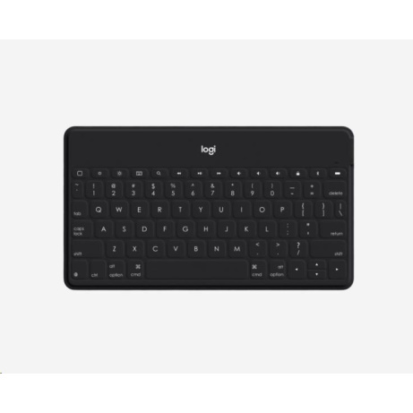 Logitech Bluetooth Keyboard Folio Keys-To-Go, UK - International, Black, Apple