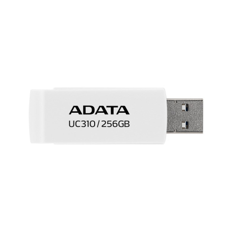 ADATA Flash Disk 256GB UC310, USB 3.2, bílá