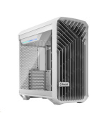 FRACTAL DESIGN skříň Torrent Compact White TG Clear Tint, USB 3.1 Type-C, 2x USB 3.0, bez zdroje, E-ATX