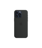 APPLE iPhone 15 Pro Max Silicone Case with MagSafe - Black