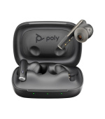 Poly Voyager Free 60 MS Teams bluetooth headset, BT700 USB-A adaptér, nabíjecí pouzdro, černá