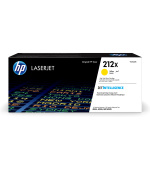 HP 212X High Yield Yellow Original LaserJet Toner Cartridge (10,000 pages)